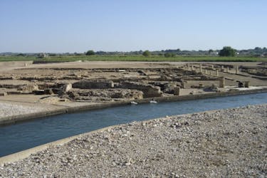 Self-guided tour of Elis archaeological site and Kourouta beach